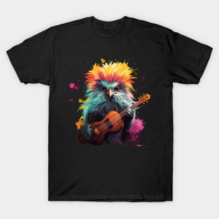 Silkie Playing Violin T-Shirt